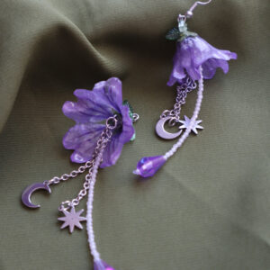 Pendientes de Malva